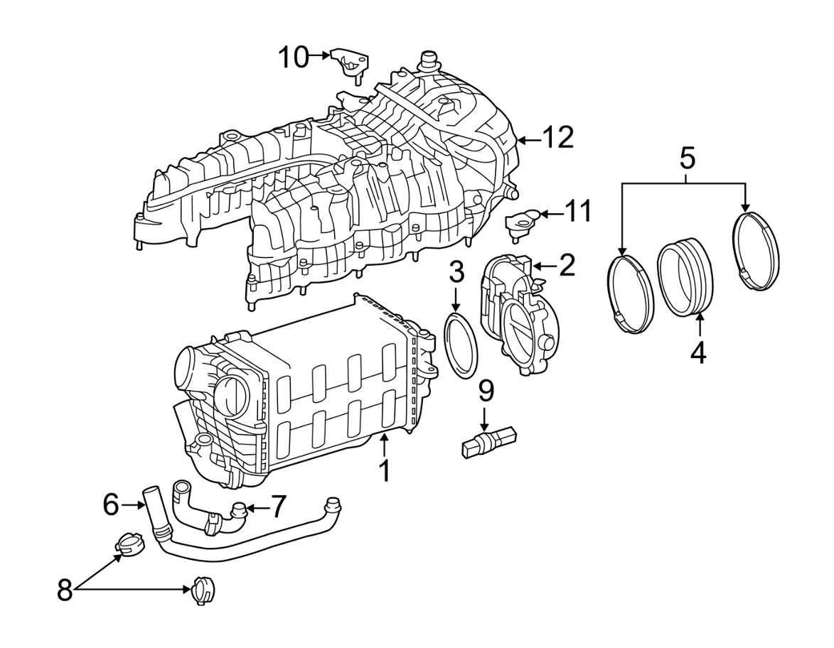 Mercedes Fuel Injection Throttle Body 2781410025